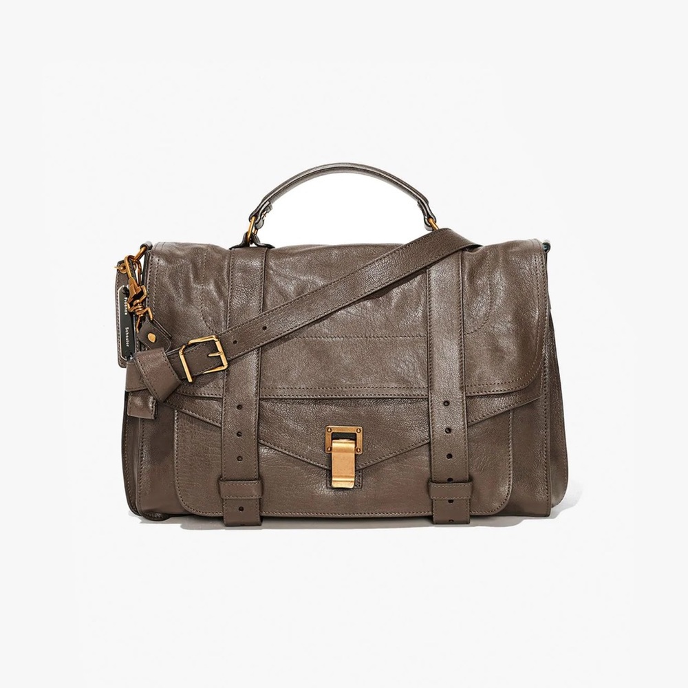 Proenza Schouler PS1 large bag in smoke